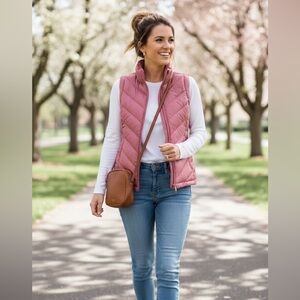 The North Face Alpz 2.0 Down Vest - Mesa Rose - Women's Size XS